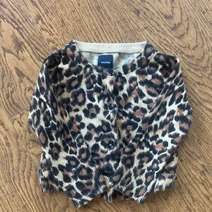 Baby Gap Cheetah Print Sweater
